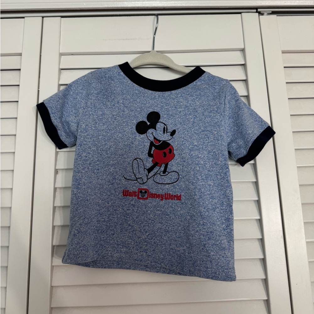Disney World Short Sleeve Mickey Mouse Tee Sz 9-12 Months